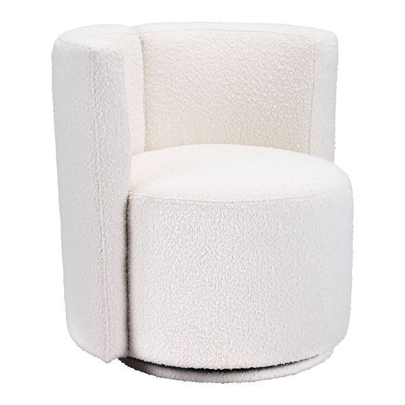 Palm Accent Chair White - ZM Home | Target
