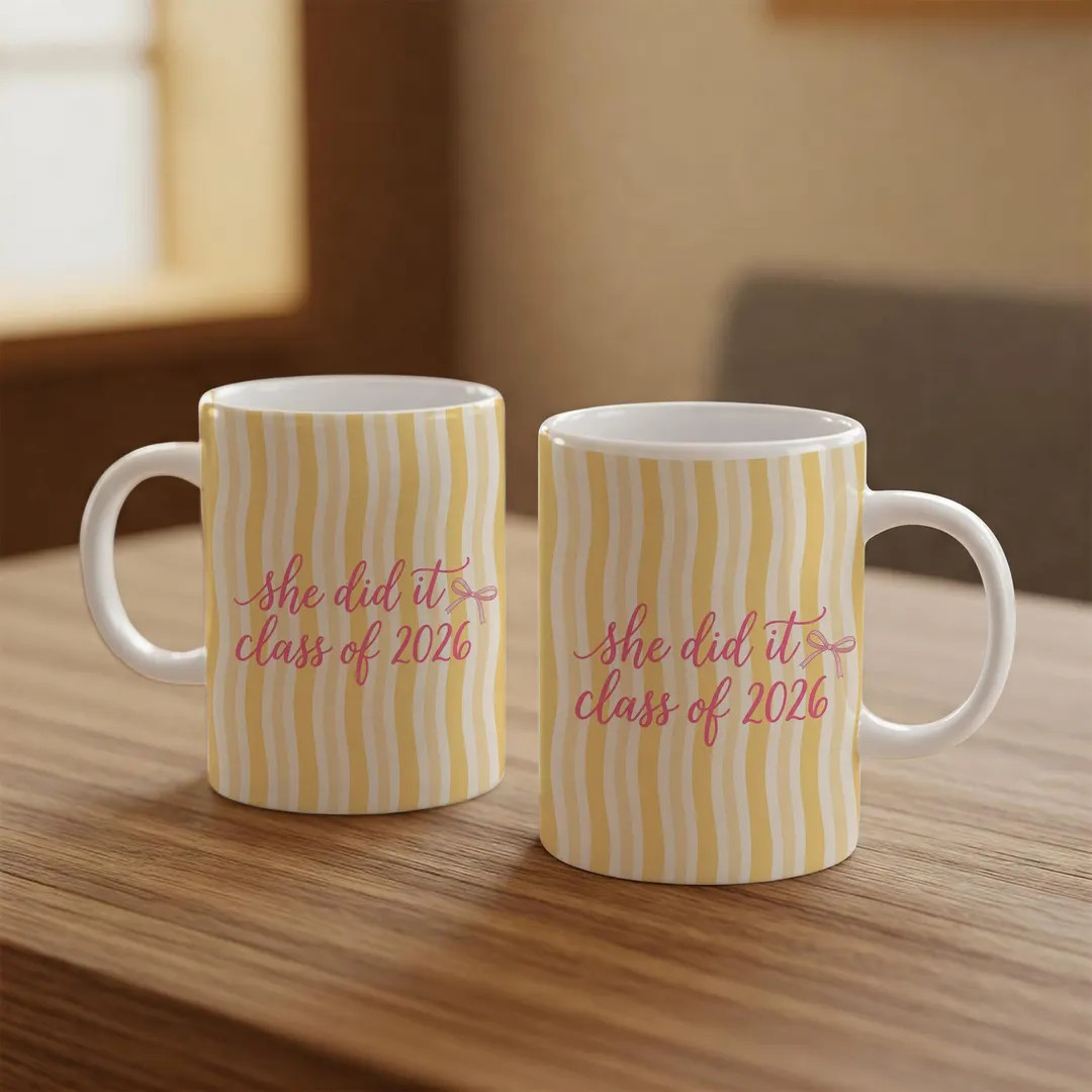 Graduation Mug Class of 2026 She Did It Gift for Her | Etsy (US)