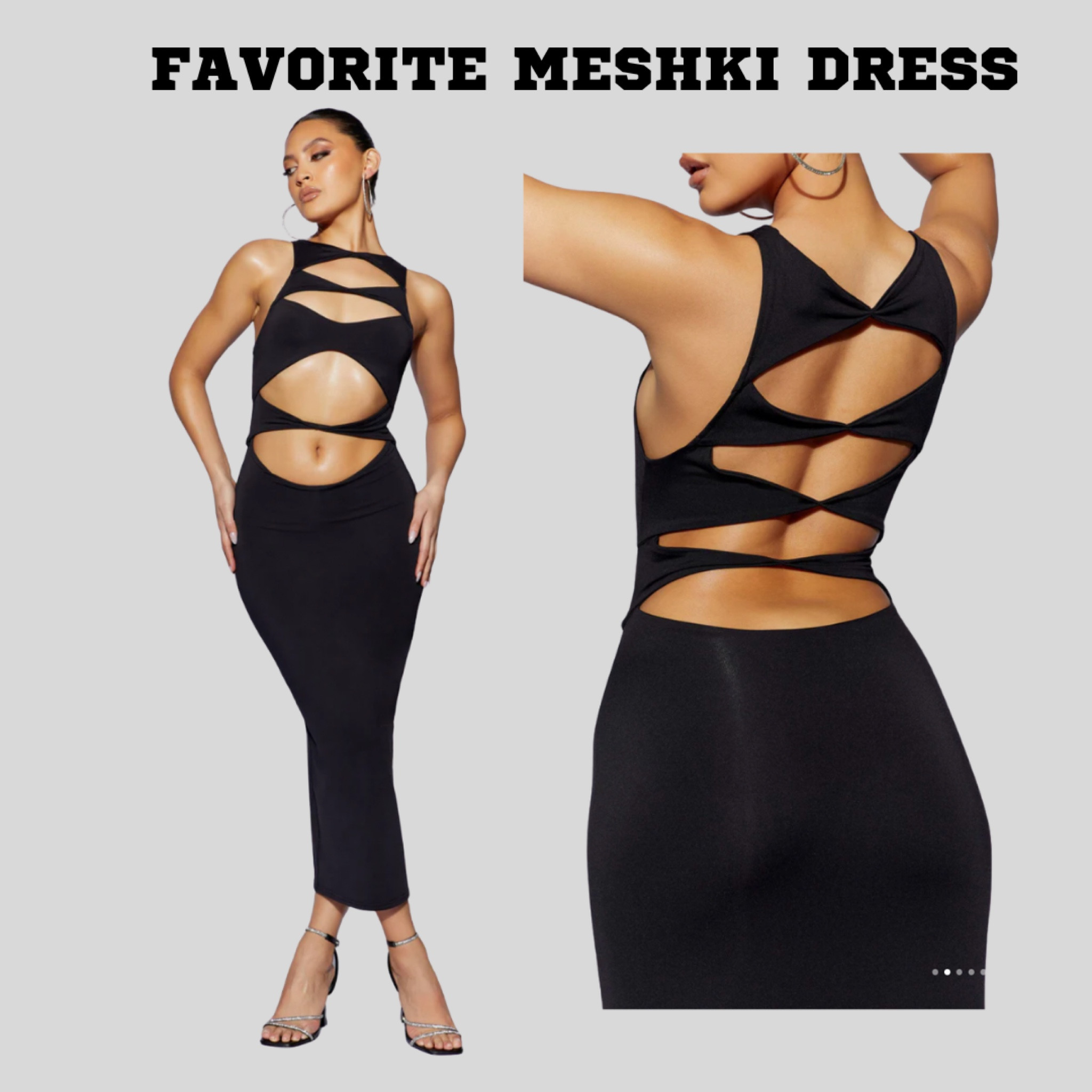 Favorite meshki dress🙏

Black dress, cut out dress, long pencil dress, outfit inspiration, open back dress, special occasion outfit, maxi dress

#LTKstyletip #LTKSale
