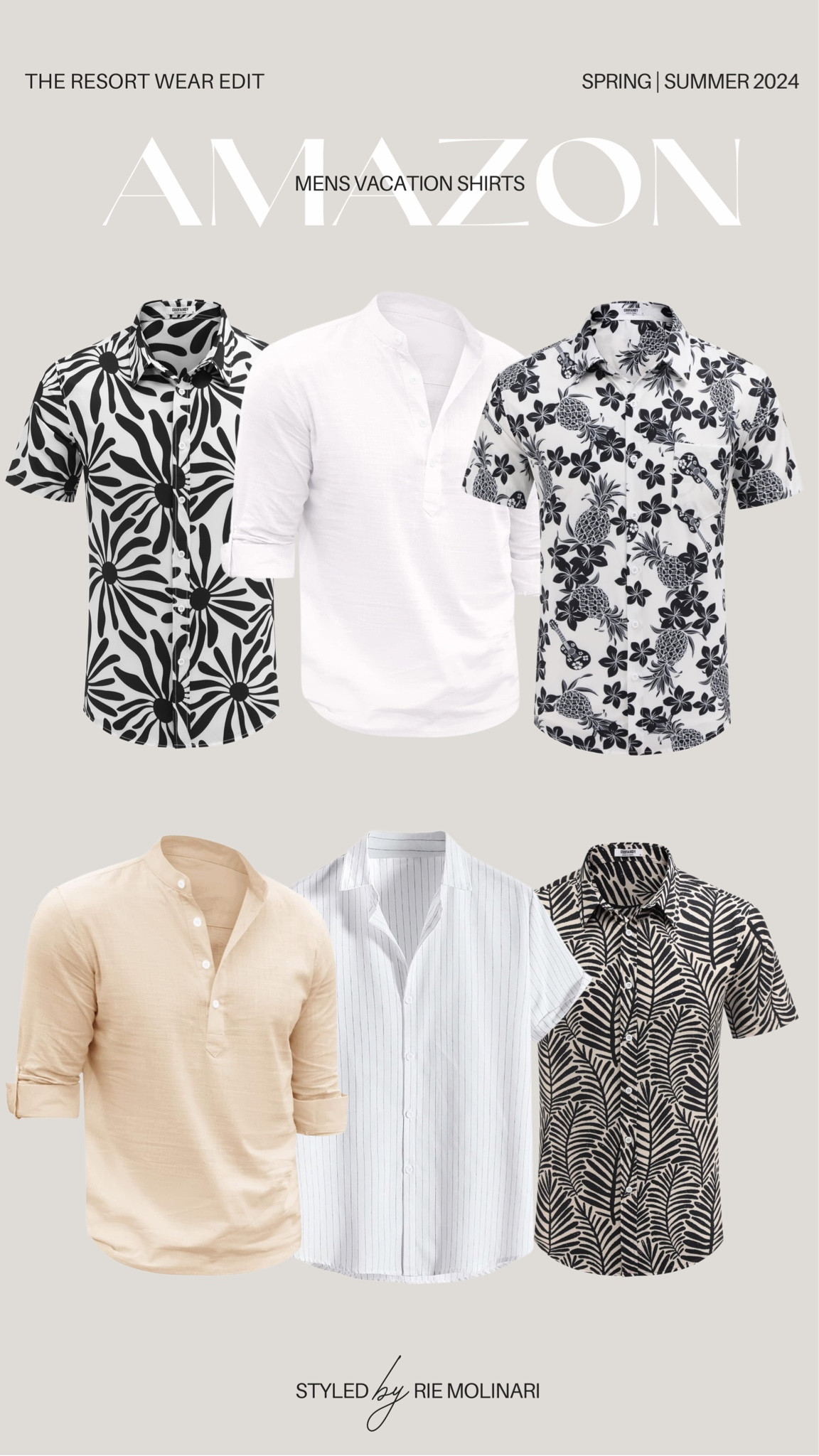 Top men’s vacation shirt finds! #founditonAmazon

#LTKmens #LTKstyletip #LTKtravel
