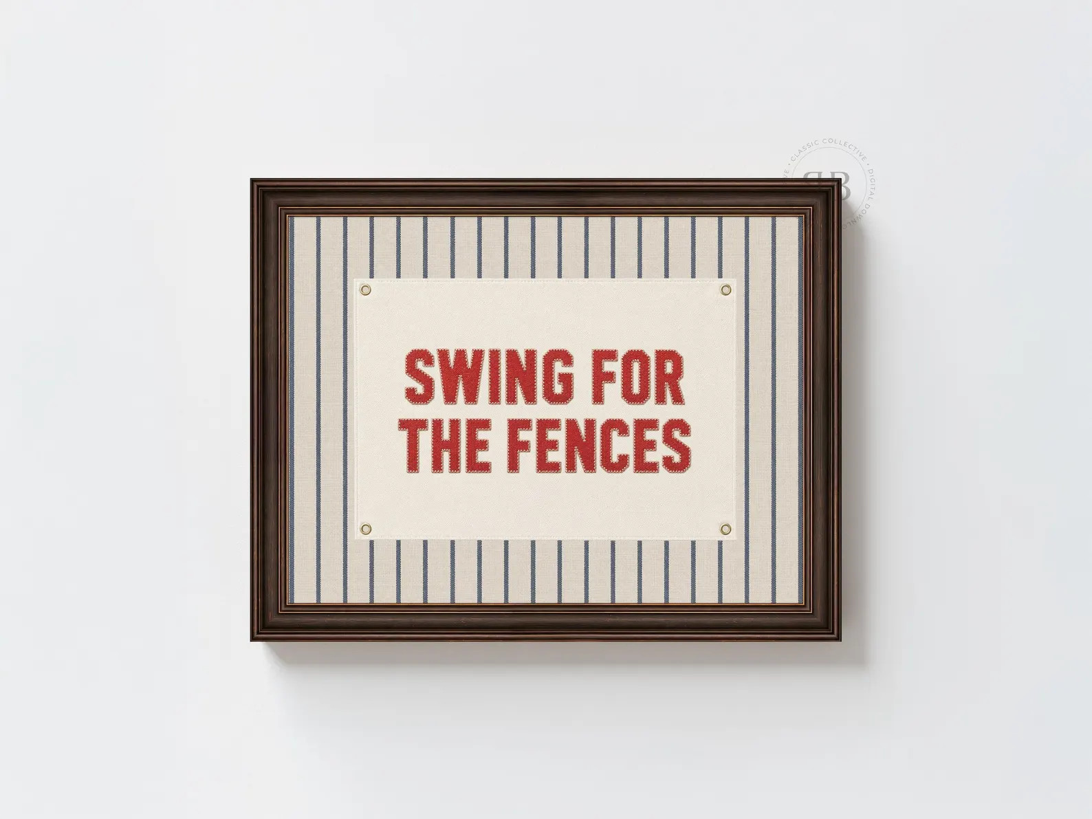 Baseball Wall Art, Swing For The Fences Print, Baseball Quote Decor, Coach Gift, Boys Room Sports... | Etsy (Global)
