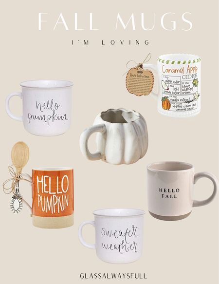 Fall mugs, seasonal mugs, coffee mugs, pumpkin mugs, Amazon mugs, Amazon fall, Halloween, thanksgiving. Callie Glass 

#LTKunder50 #LTKSeasonal #LTKhome