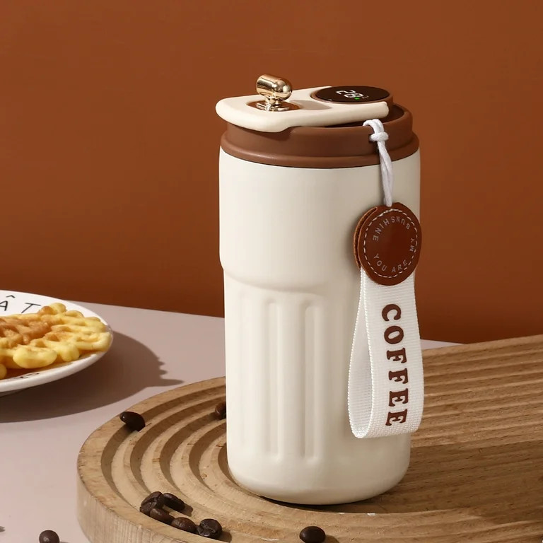 Taotanxi 16 Oz Stainless Steel Vacuum Insulated Mug With Lid And Straw [Travel Mug] Double Water ... | Walmart (US)