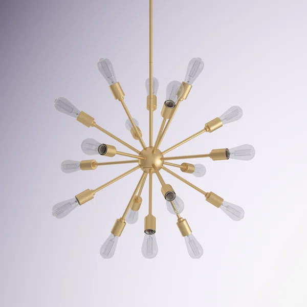 Tavon 18 - Light Dimmable Sphere Chandelier | Wayfair North America