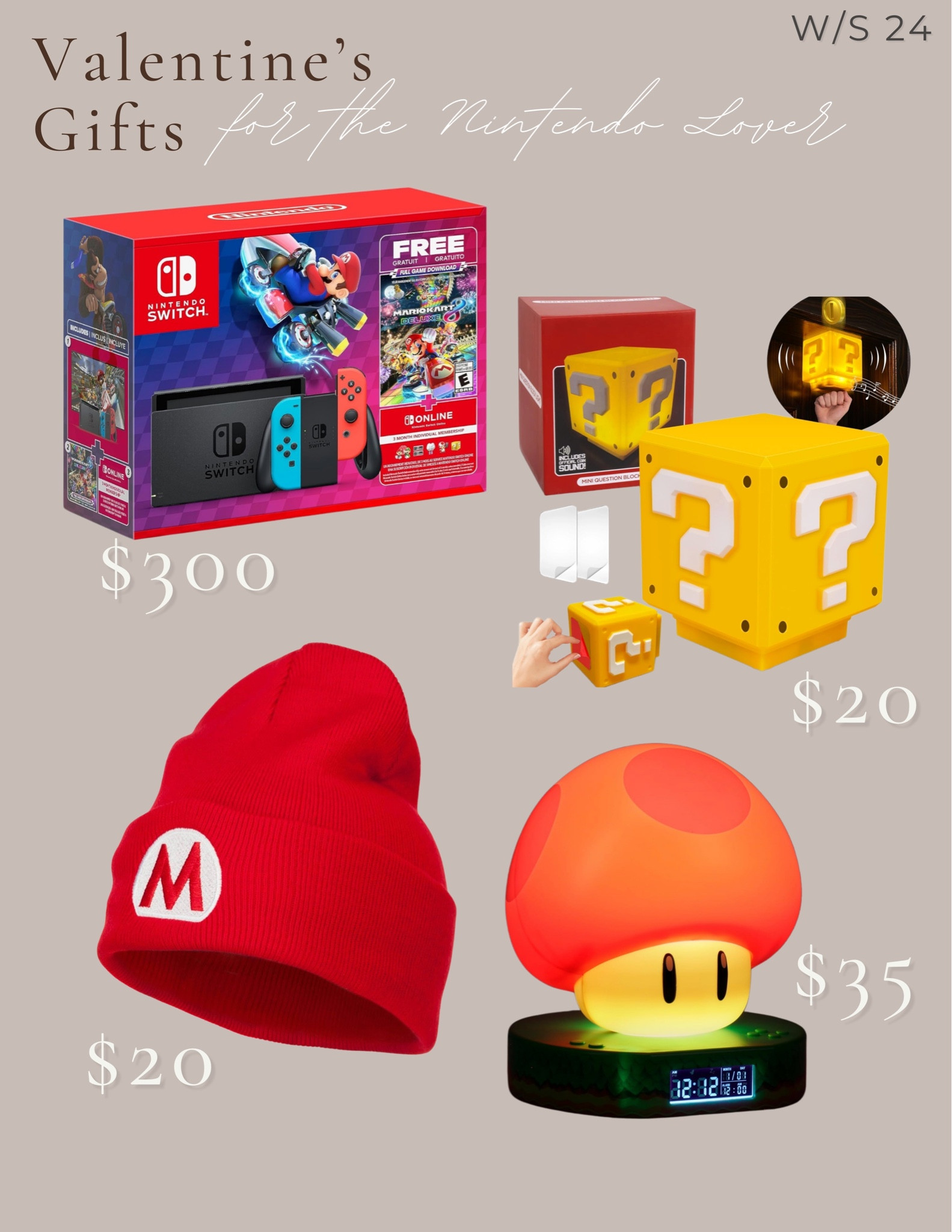 I love my Mario Kart loving bf 🥰❤️

#LTKGiftGuide #LTKmens