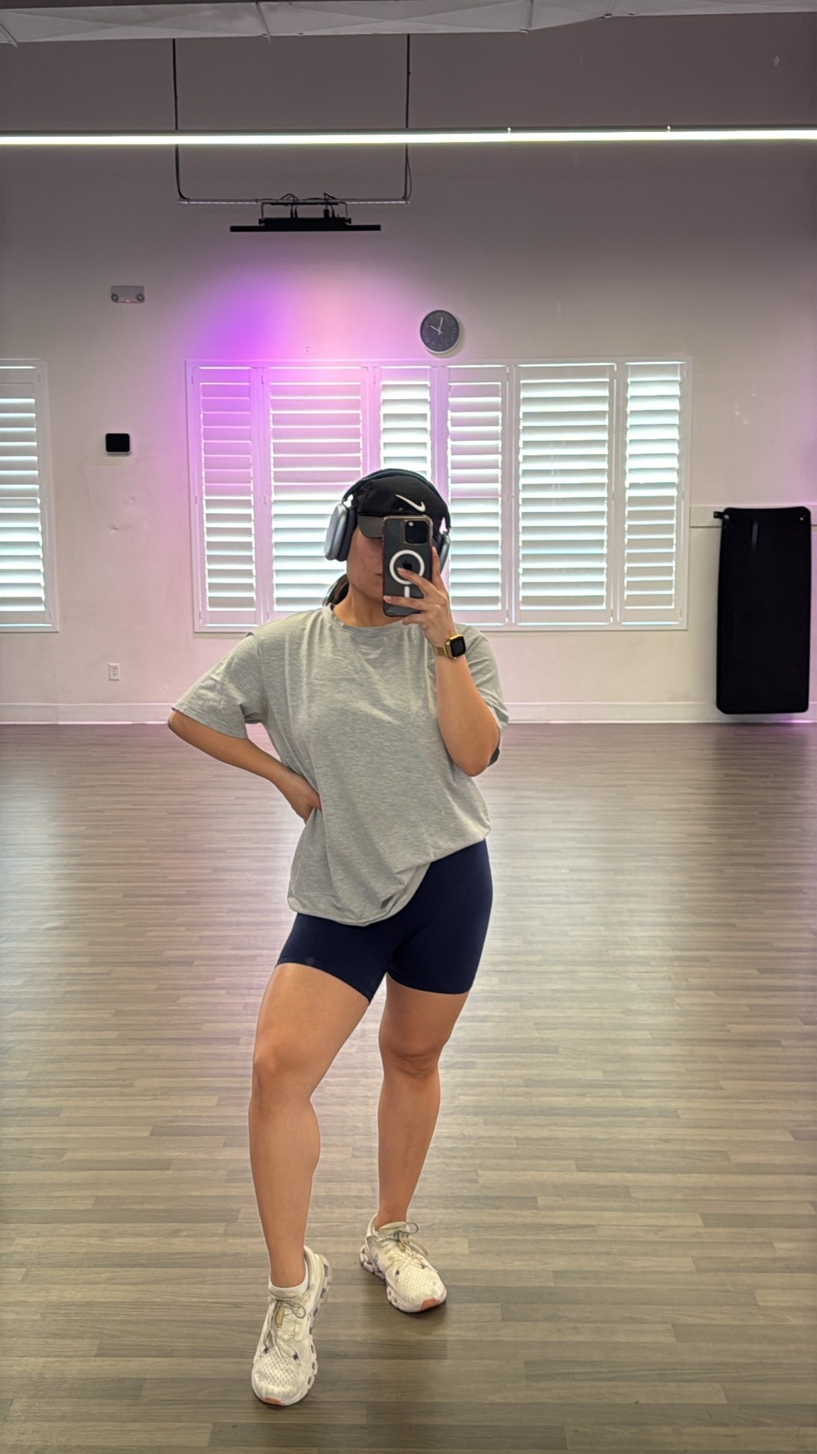 These @Aerie biker shorts are my favorite workout shorts ever!!! So comfortable, seamless and just flattering on your body. 

I own at least like 4-5 of these pairs! Navy, black, lavender and a baby blue they are all gorgeous and great for the price. This is definitely my daily gym fit while I’m home in South Florida. #athleisure 

#LTKfitnessgoals #LTKxAerie #LTKActive