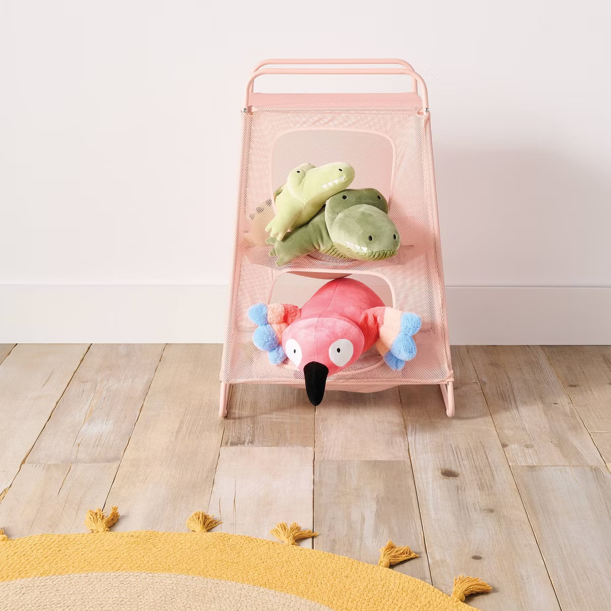 Kids' Mesh Plush and Toy Storage Tower - Pillowfort™ | Target