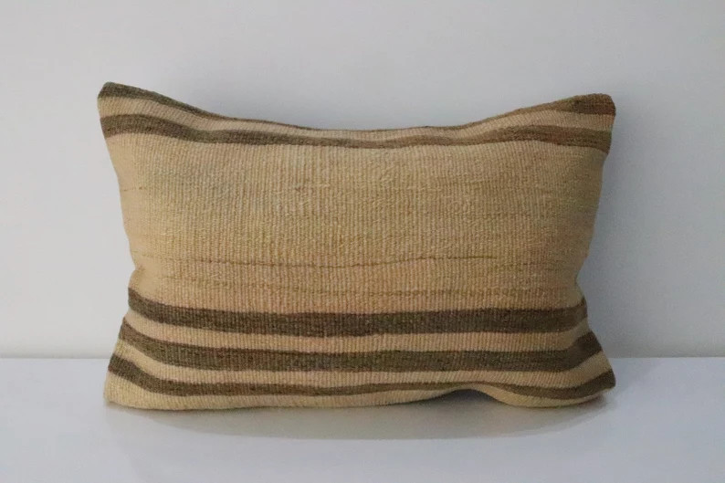 24'' x 16''inches Turkish Pillow Luxury Tulip Design Large Turkish Pillow Cover, Ottoman Home Dec... | Etsy (US)