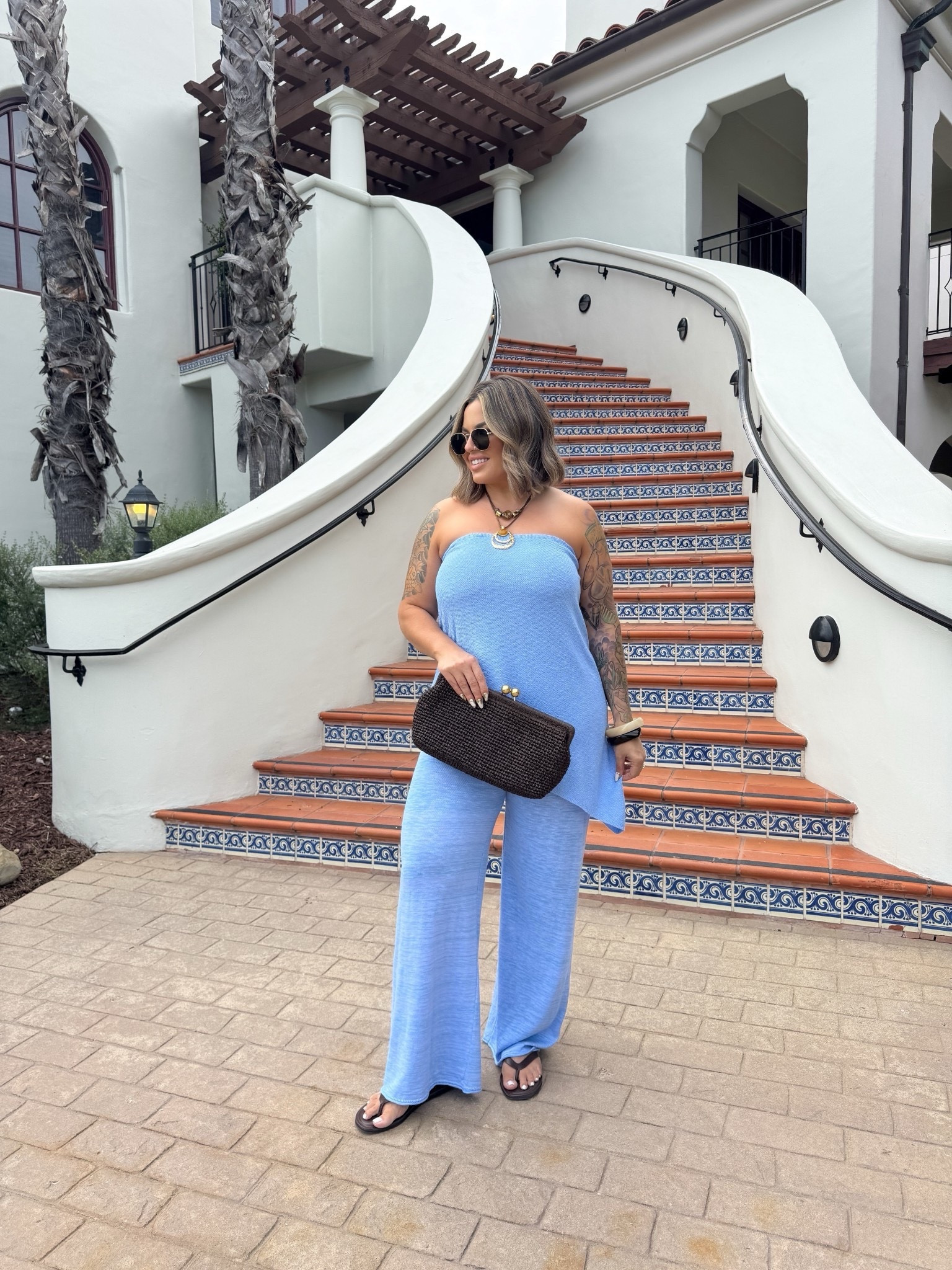 Set size xl it’s a FP look for less and it’s incredible ! I have it in 3 colors highly recommend.  Pants are really long too I have them pulled up super high. Def tall girl friendly 
Bra XL 
￼#amazon #freepeople 

Follow my shop @shaynaslife on the @shop.LTK app to shop this post and get my exclusive app-only content!

#liketkit 
@shop.ltk
https://liketk.it/66bkC

#LTKMidsize #LTKootd