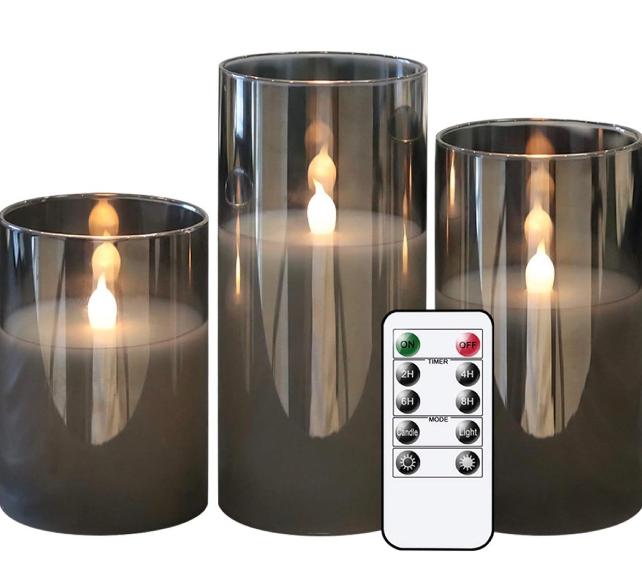 Spruce up your home decor with these battery operated candles! They come in multiple colors 😍

#LTKhome #LTKHoliday #LTKGiftGuide