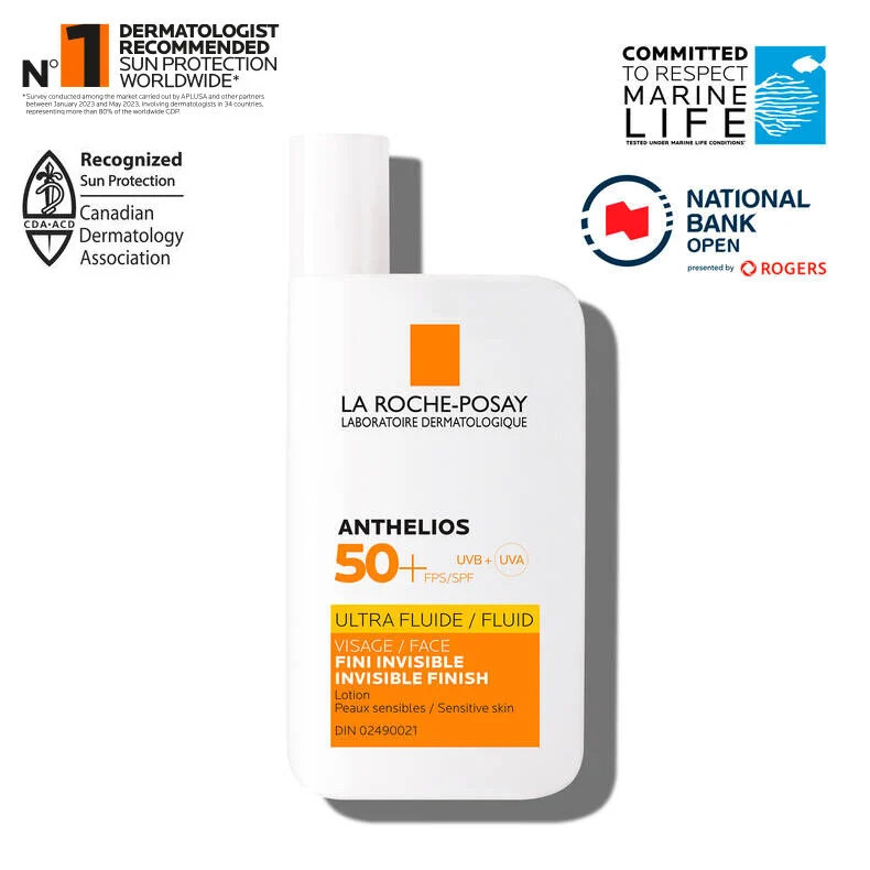 Anthelios Ultra-Fluid SPF 50 Face Sunscreen - La Roche-Posay | La Roche-Posay Canada 