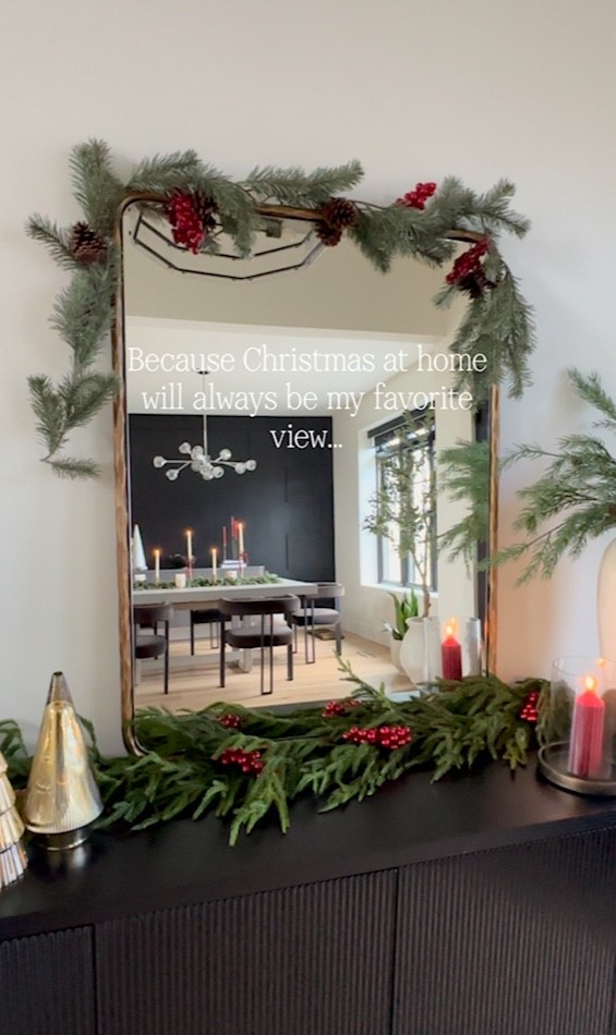 Is all about a traditional Christmas 
Classic reds, nostalgic music, and cozy vibes  

#LTKHoliday #LTKSeasonal #LTKHome