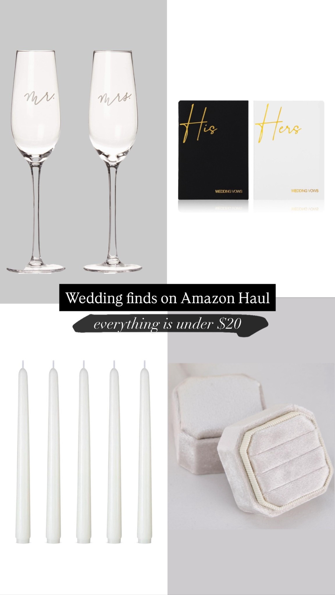 Wedding finds from Amazon Haul! Everything on Amazon Haul is under $20! @amazon #ad #founditonamazon

#LTKSeasonal #LTKFindsUnder50 #LTKWedding