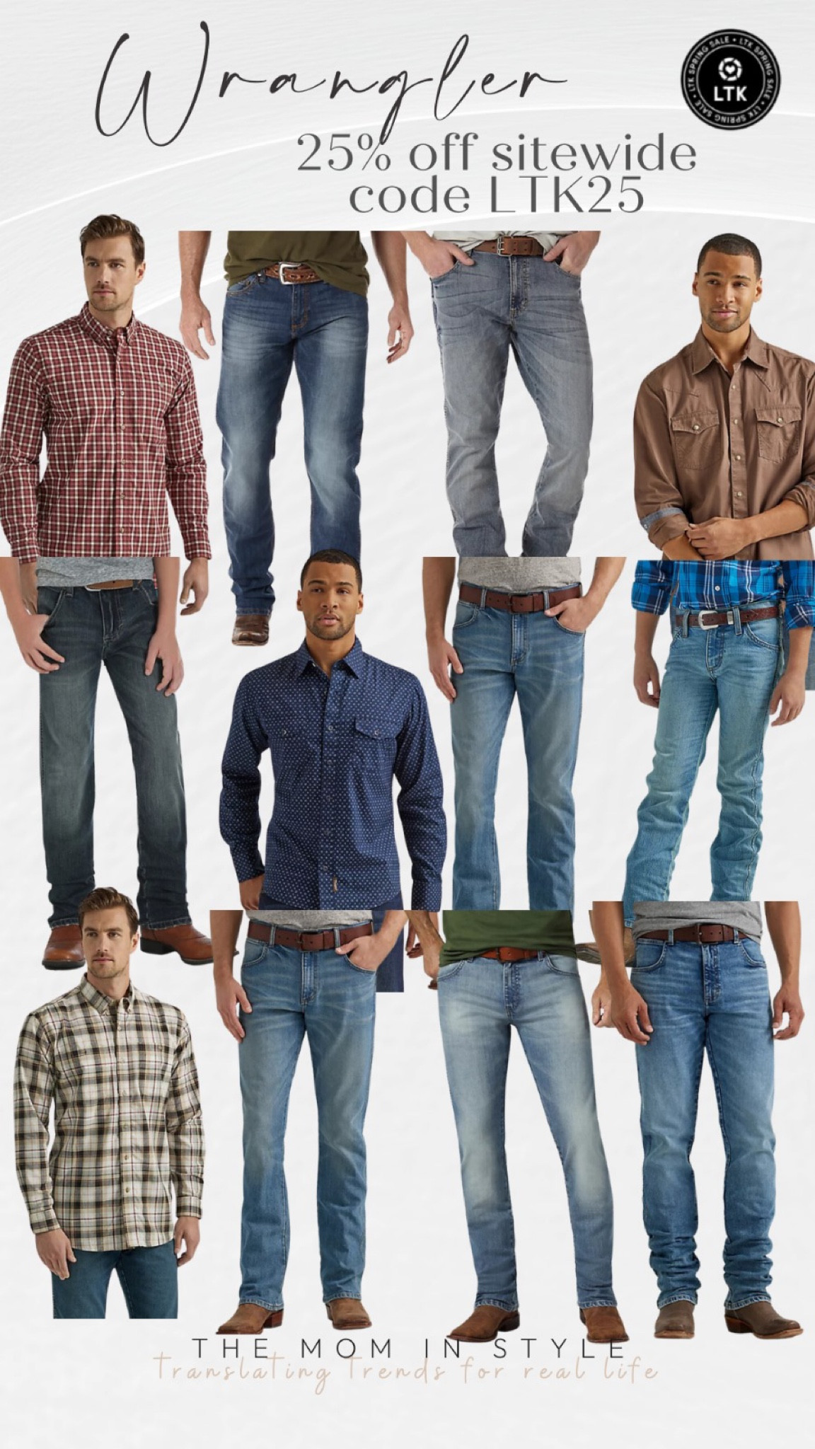 Wrangler 25% off sitewide 

#LTKfindsunder50 #LTKfindsunder100 #LTKSpringSale