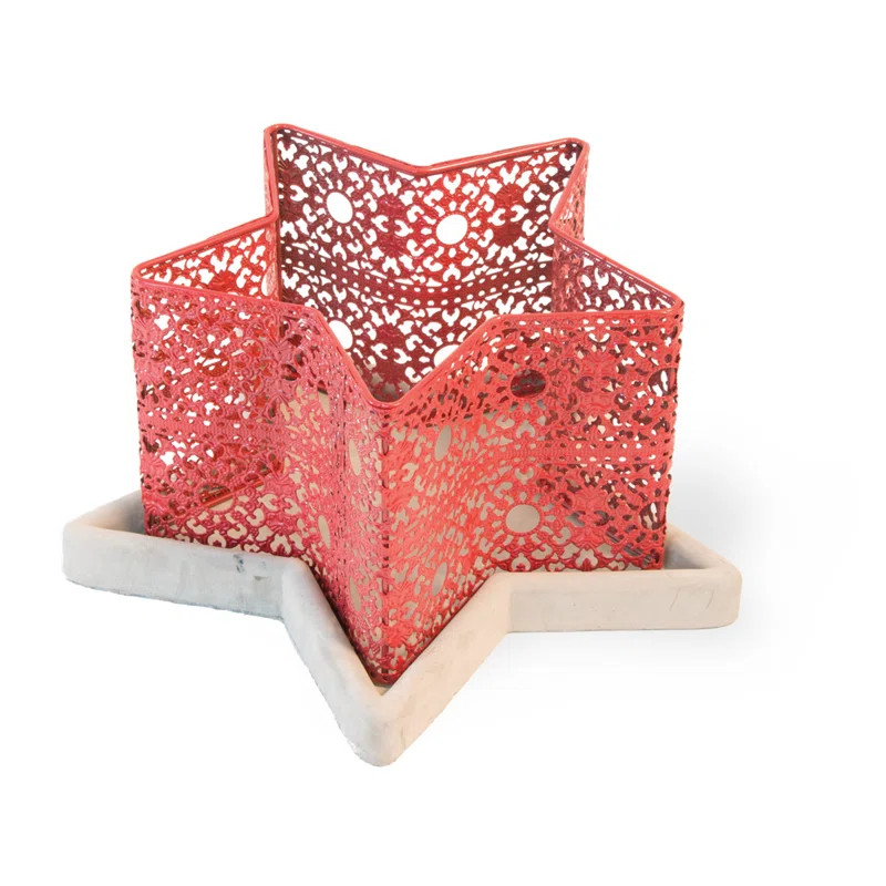 Small Star Metal Tealight Holder | Wayfair North America