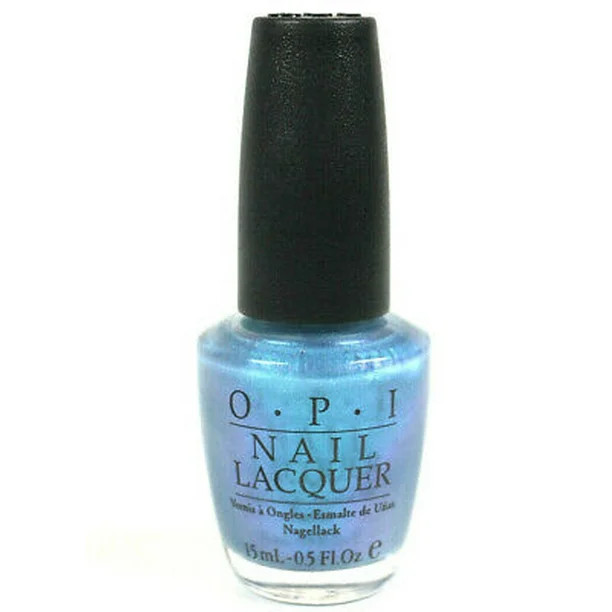 OPI Nail Lacquer Polish .5oz/15mL - Blue Me Away G08 - Walmart.com | Walmart (US)