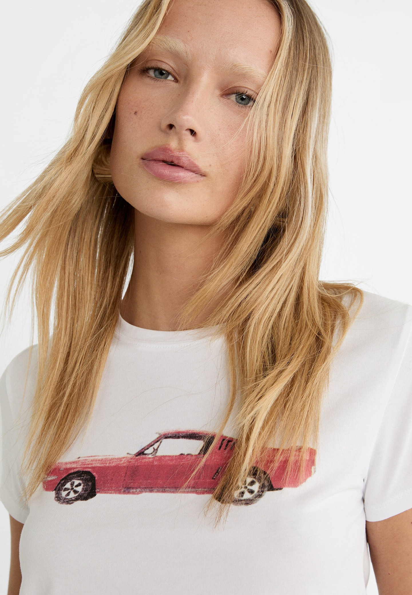 T-Shirt mit Print - T-shirts für Damen | Stradivarius Deutschland | Stradivarius DE