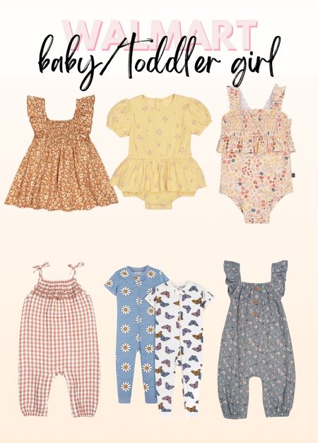 Walmart baby and toddler girl new arrivals 

Summer outfit, spring outfit, sandal, romper, dress, onesie, pajamas

#LTKstyletip #LTKkids #LTKbaby
