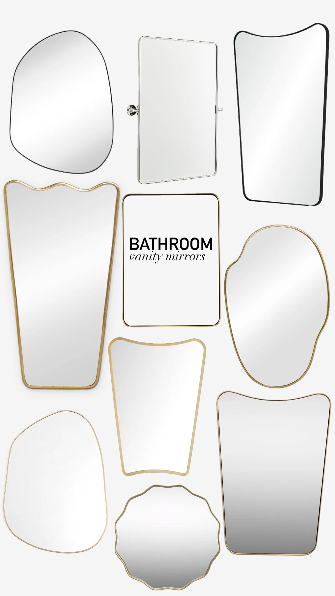 Bathroom vanity mirrors 

#LTKHome #LTKStyleTip #LTKSaleAlert