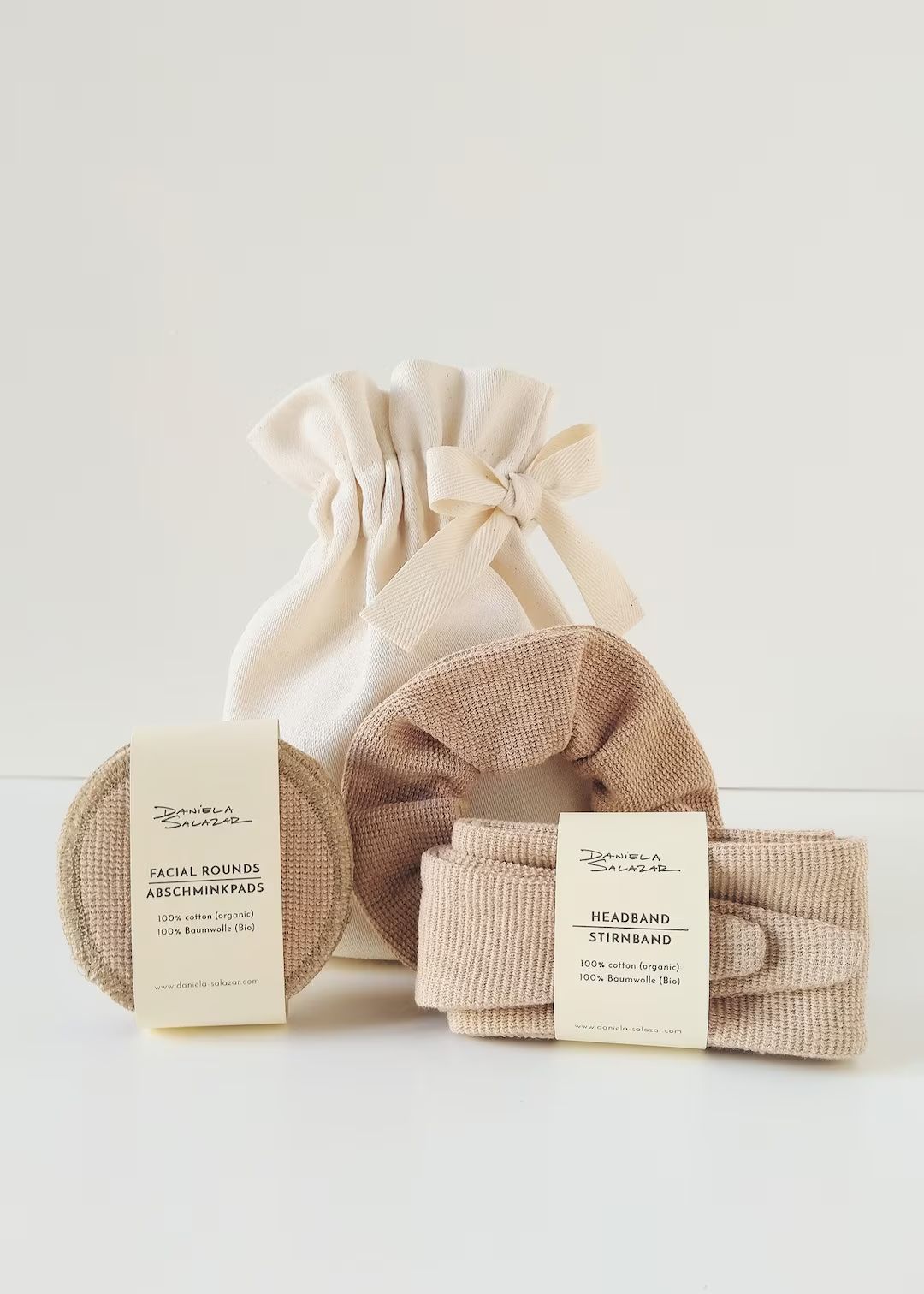 Home Spa Gift Set - Brown Organic Cotton | Etsy (US)