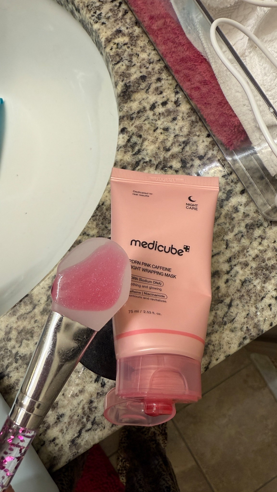 The BEST NIGHT WRAPPING MASK! Truly it works so well (doesn’t bother you while sleeping either!) Love the pink bc u can see exactly where to peel! Whole set is $15 off today!!!!! 

#LTKSaleAlert #LTKStyleTip #LTKBeauty