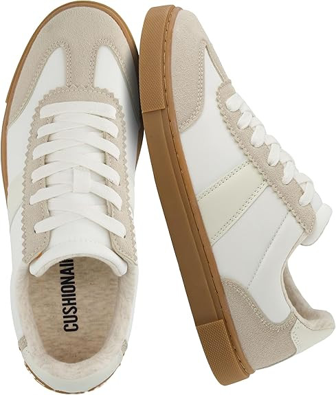 CUSHIONAIRE Balance Womens Sneakers, Casual Tennis Shoes for Women with Memory Foam and Slip Resi... | Amazon (US)