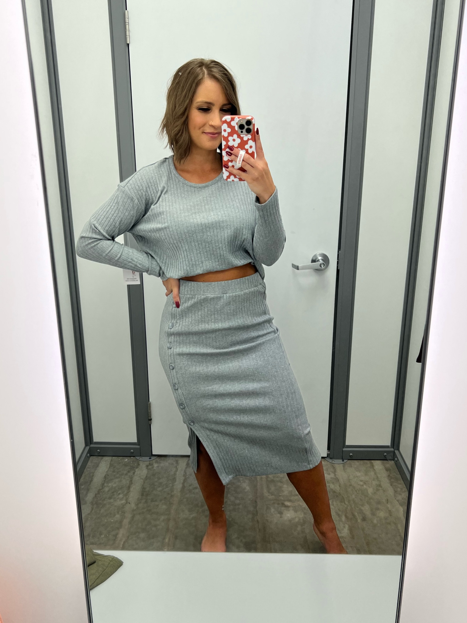 The cutest and comfiest set! I’m wearing a small in both. Could possibly do an extra small in the skirt. #twopieceset

#LTKSeasonal #LTKfindsunder50