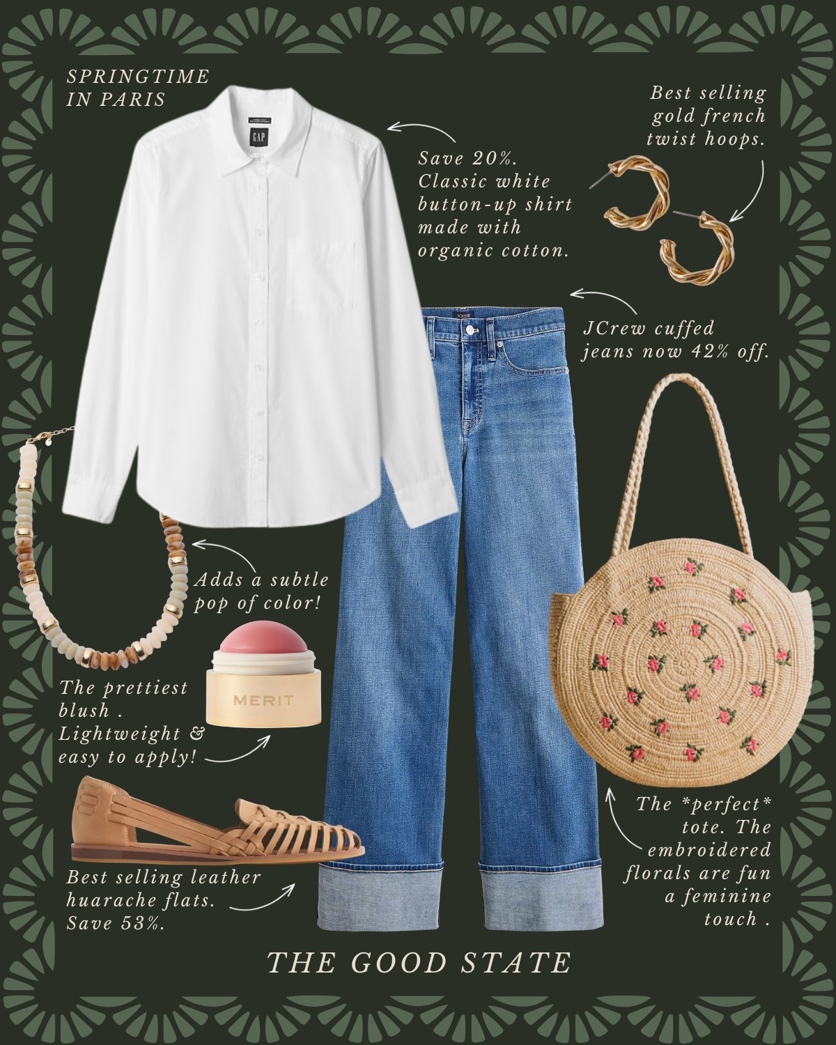 This collection is for the Spring girlies. The ones longing for the warmth of sunshine on their skin and a cool breeze blowing through their hair. Shorts and a sweatshirt weather. A flowy dress and a light cardigan. This is for the ladies counting down the days until the farmers market opens back up. The ones who love early mornings at the market—flaky croissant in one hand and a rosemary latte in the other. This is for the ones who can’t resist a bouquet of fresh flowers and are trying to figure out how to grow their own cut flower garden at home. For the ones who spend the golden evenings having a picnic with friends. For the people (like me) who always have a picnic blanket in their car. This is for the girlies love allllll things gingham, their trusty ball cap, pops of color  and who firmly believe you can’t have too many neck scarves or bandanas. For the ones who love feminine details like lace trim, dainty florals and ruffles. This Spring may we slow down, breathe deep, embrace the life all around and romanticize the seemingly ordinary moments🌼

#LTKSaleAlert #LTKActive #LTKootd