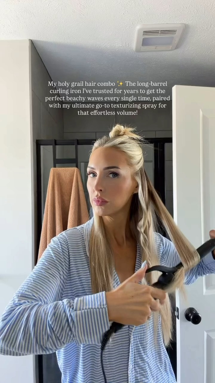 Best iron to get the perfect beachy waves/loose curls!! 😍 

 #LTKgrwm #LTKU #LTKBeauty