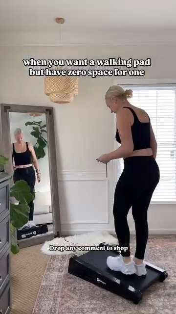 When you need a walking pad but don't have a lot of space.

Amazon / Amazon finds / Fitness / Walking pad  

 #LTKfitnessgoals #LTKFindsUnder100