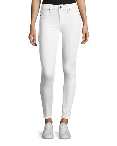 Ava Skinny Jeans, White | Neiman Marcus