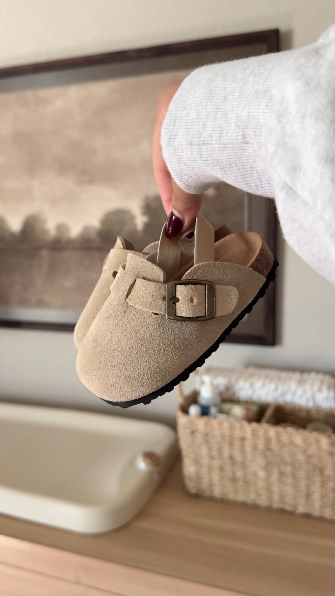 the cutest little baby clogs for fall!! 🥹🤎 

#LTKFindsUnder50 #LTKSeasonal #LTKBaby