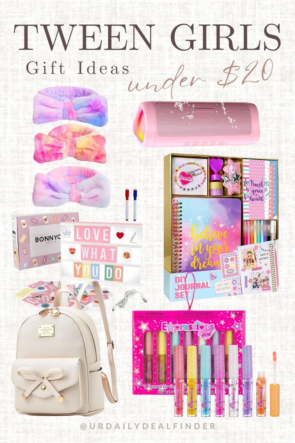 gift Ideas for Tween/Teen girls!! I put together a fun, age-friendly gift guide filled with cute, trending, and budget-friendly ideas she’ll be excited to open. From creative picks to cozy must-haves, these gifts are perfect for the holidays. Tap my link to shop the full list and snag the best deals while they last! SEO Hashtags: #PreteenGiftGuide #TweenGirlGifts #HolidayGiftGuide2025 #GiftsForPreteens #GiftsForTweenGirls #TweenGiftIdeas #CuteGiftIdeas #AmazonGiftGuide #HolidayShopping #GiftsUnder25 #TrendingGifts2025 #KidsGiftGuide #ChristmasGifts2025 #GiftIdeasForGirls #ShopWithMe #LinkInBio #HolidayDeals #TopGifts2025 #StockingStufferIdeas #TweenFavorites 

 #LTKGiftGuide #LTKFindsUnder50 #LTKKids