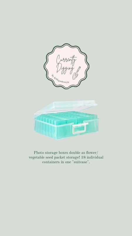 Photo storage, seed storage, seed organization, garden seed storage

#LTKhome