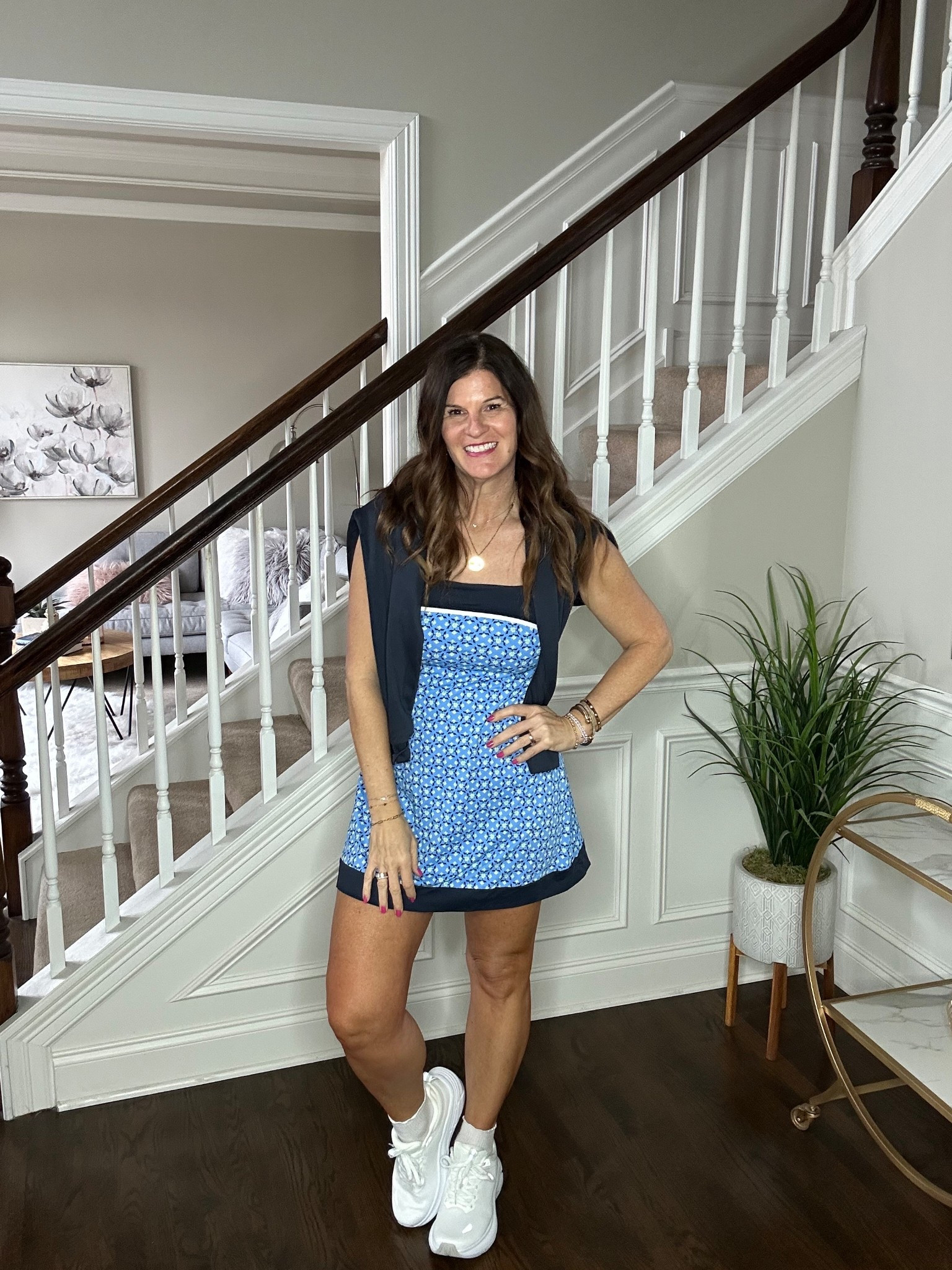 Adorable dress. Has shirts and easy bathroom access. Wearing a M  

#LTKOver40 #LTKActive #LTKspring