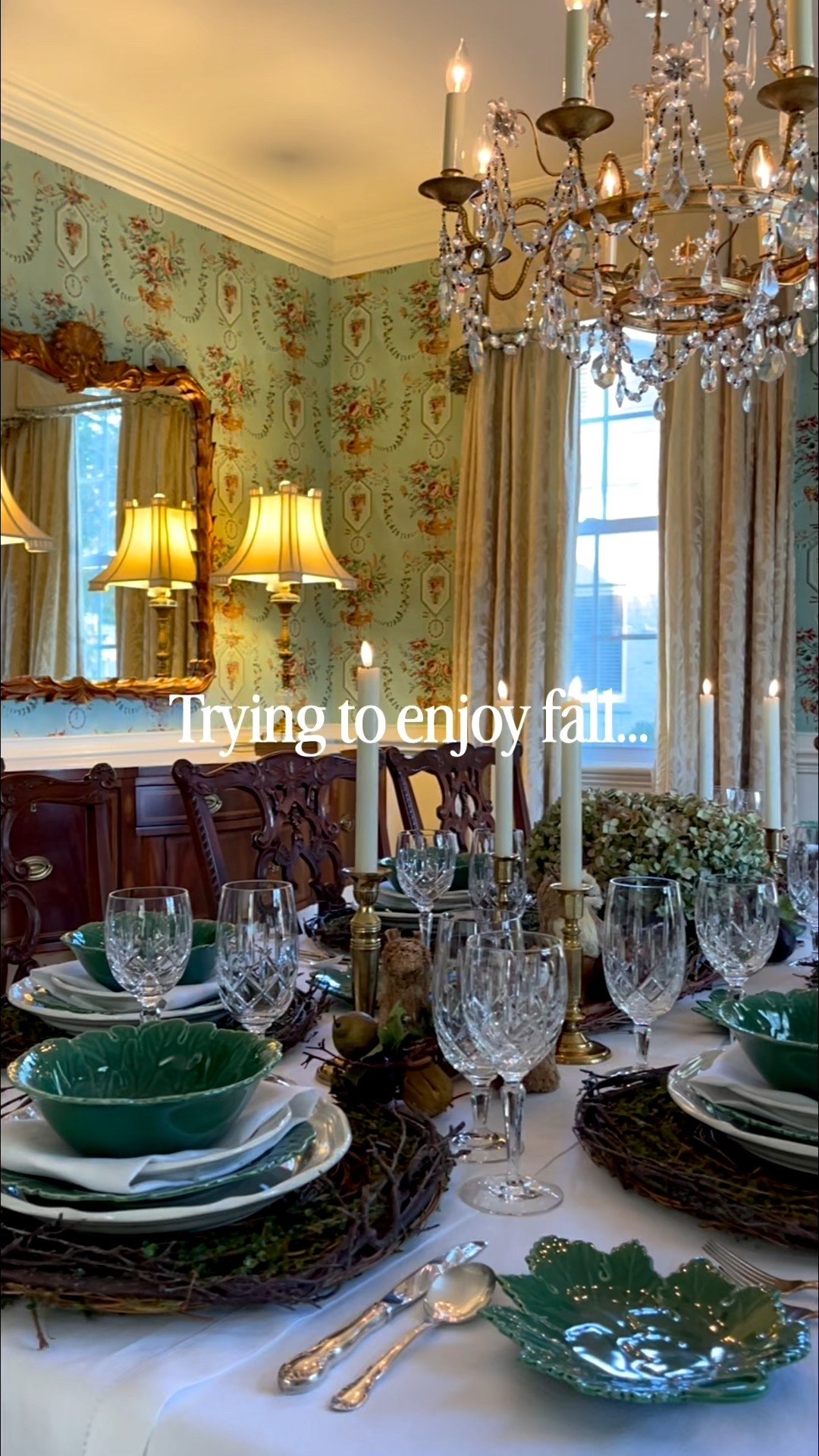 Looking back at two of my favorite tables from past holidays — one dressed for fall and one for Christmas. I still love how each captures the spirit of its season! 🍂🎄

#LTKSeasonal #LTKHome #LTKHoliday