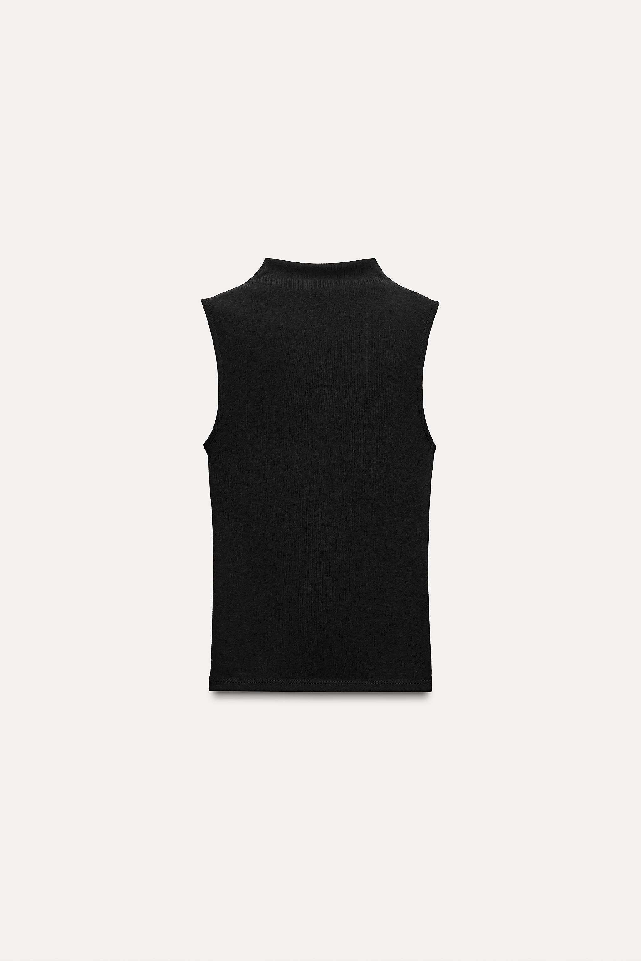 COTTON MODAL TOP | Zara US