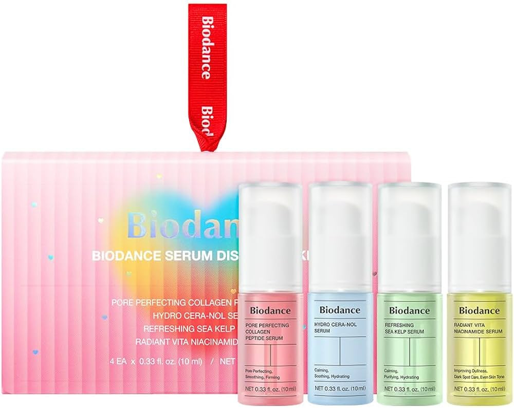 BIODANCE Serum Discovery Set: 4 Mini Serums Set, Holiday Christmas Gifts, Stocking Stuffers for t... | Amazon (US)
