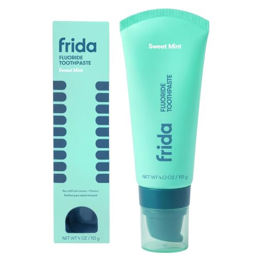 Frida for Kids Fluoride Toothpaste for Kids, Cavity Protection, 4 oz | Amazon (US)