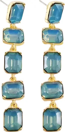 MacRae & Co. Alice Crystal Linear Drop Earrings | Nordstromrack | Nordstrom Rack