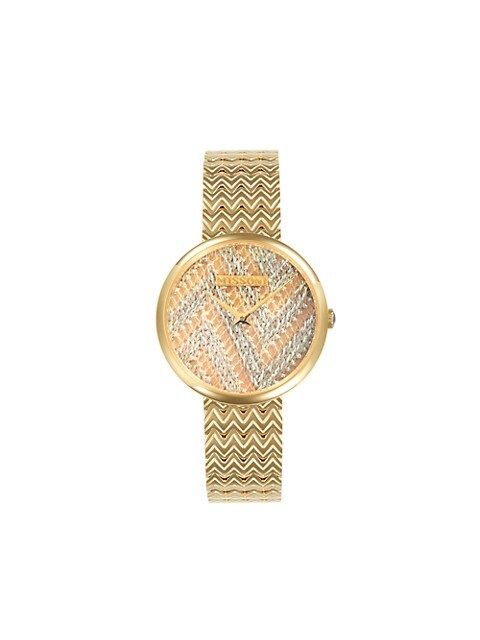 Missoni Stainless Steel Bracelet Watch on SALE | Saks OFF 5TH | Saks Fifth Avenue OFF 5TH