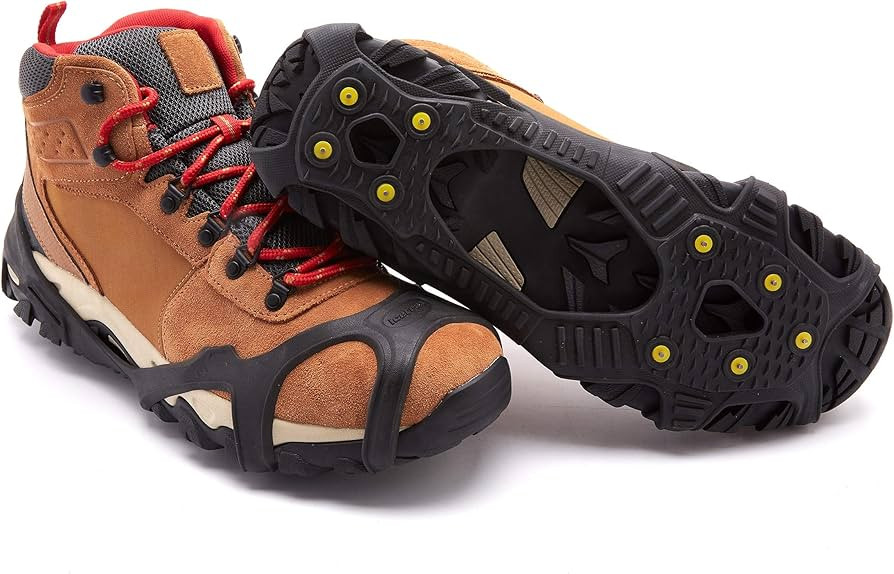 ICETRAX V3 Tungsten Winter Ice Grips for Shoes and Boots - Ice Cleats for Snow and Ice, StayON To... | Amazon (CA)