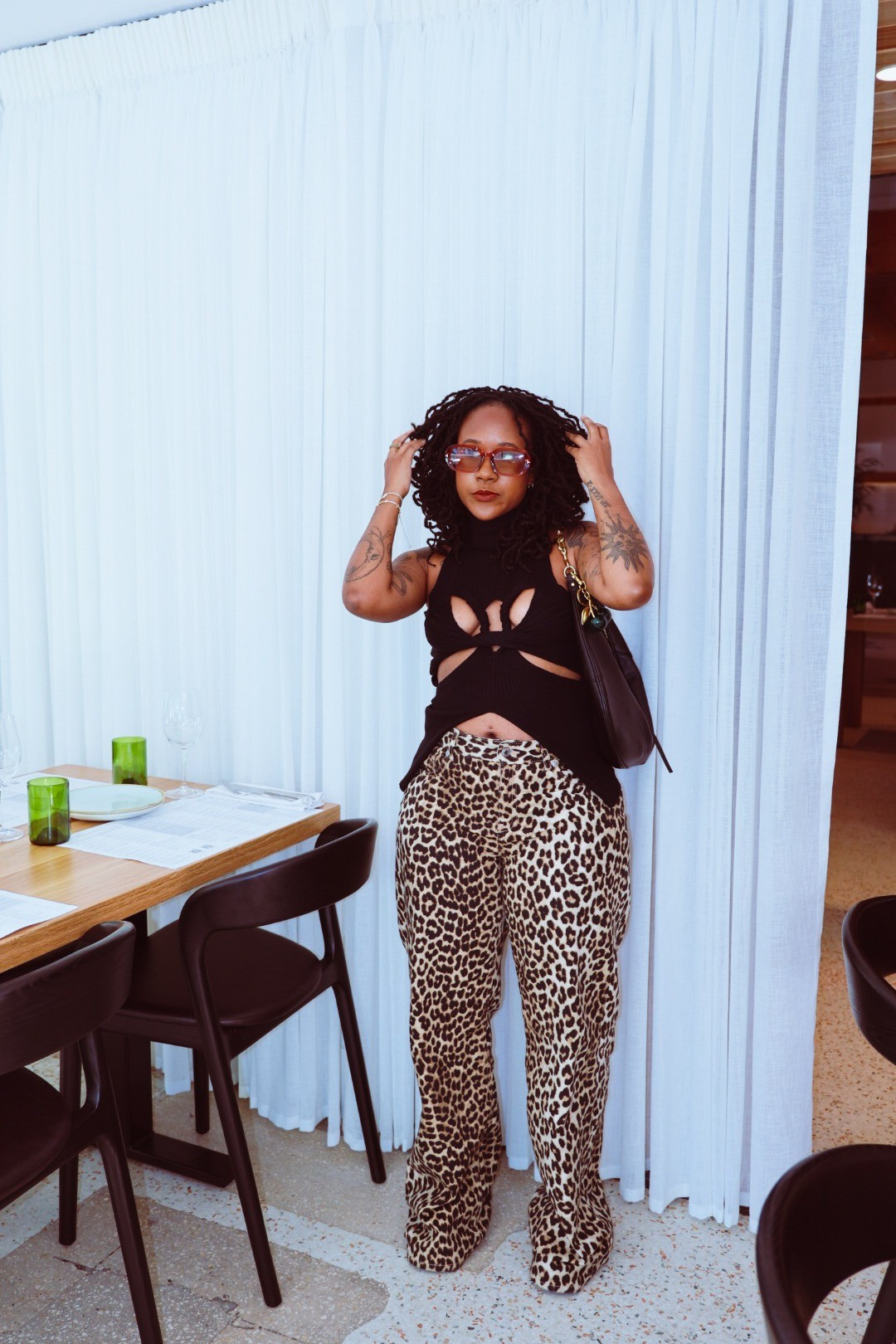 Leopard print for the edgy girl #leopardprint #baggyjeans #cutouttops 

#LTKPetite #LTKMidsize