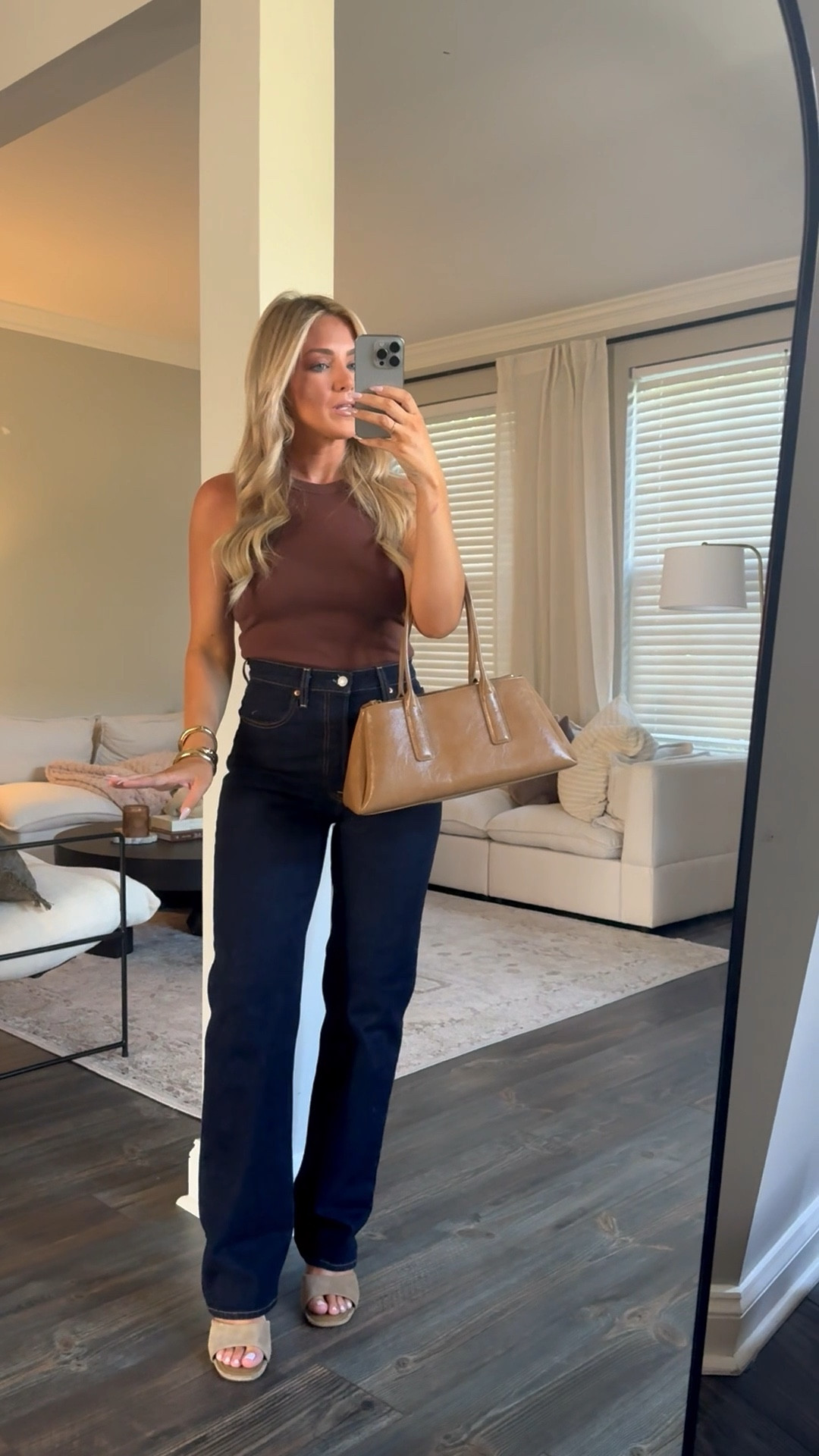 Early fall outfit inspo! These tanks are my favorite & these jeans are so good! Very high rise

#LTKFindsUnder50 #LTKSeasonal #LTKStyleTip