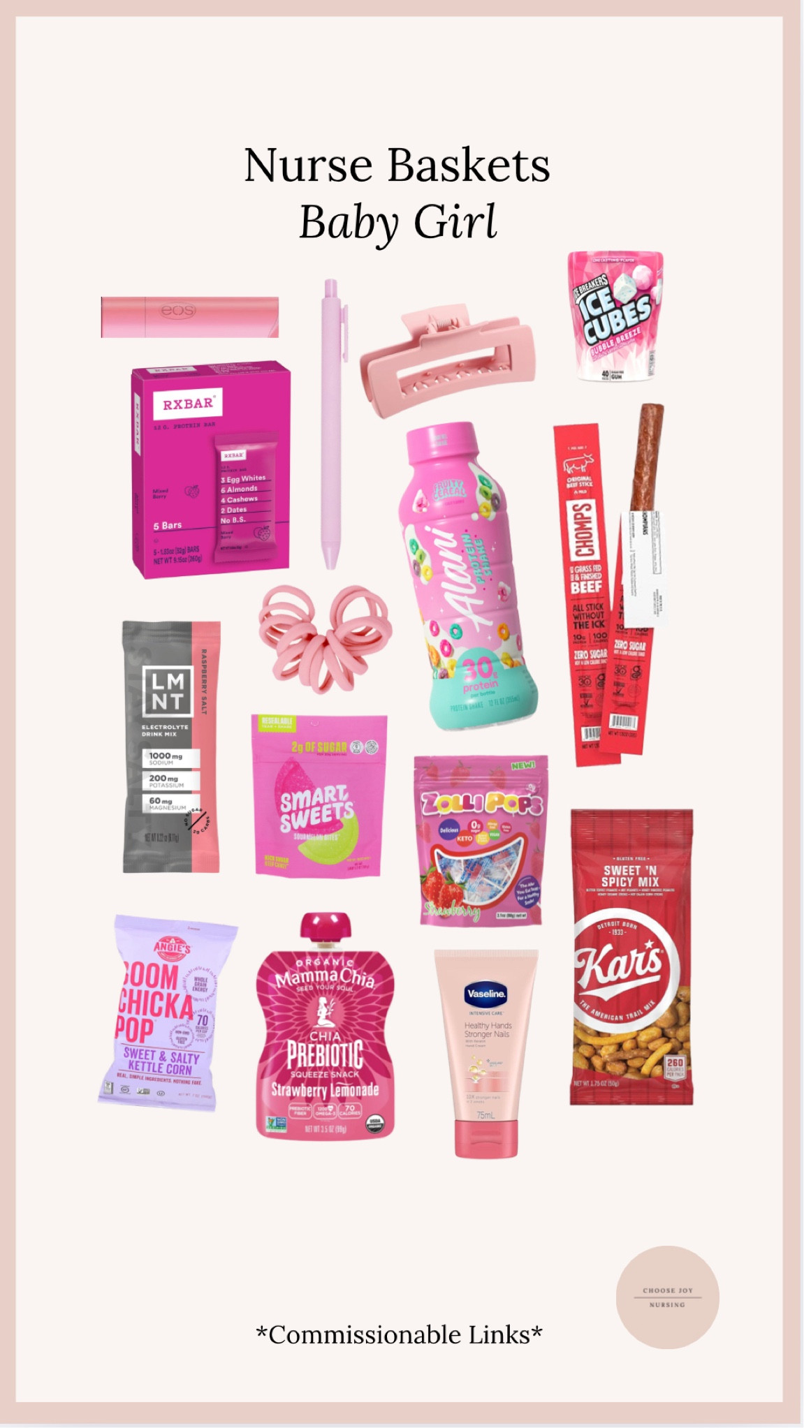 Nurse basket idea for baby girl! 🎀

#LTKBump #LTKBaby #LTKGiftGuide