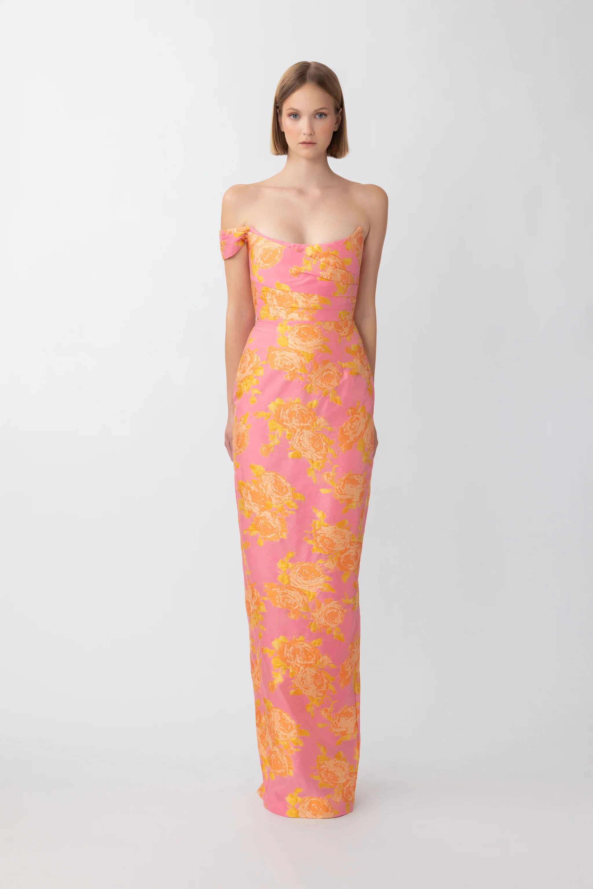 Jackson Jacquard Gown | Sau Lee