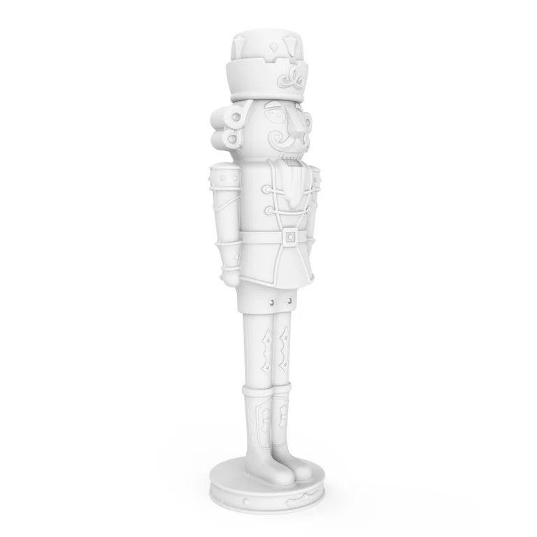 Step2 Giant Decorative Nutcracker Prince with Paintable, Indoor/Outdoor Finish, 21” x 72” | Walmart (US)