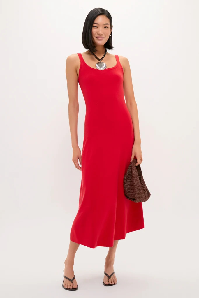 Red Knit Barrington Dress | Tuckernuck (US)