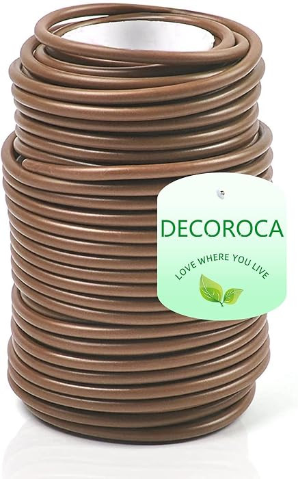Soft Plant Ties for Support - 65.6' Reusable Waterproof Plant Wire, 3.5mm Garden Twist, Office Or... | Amazon (US)