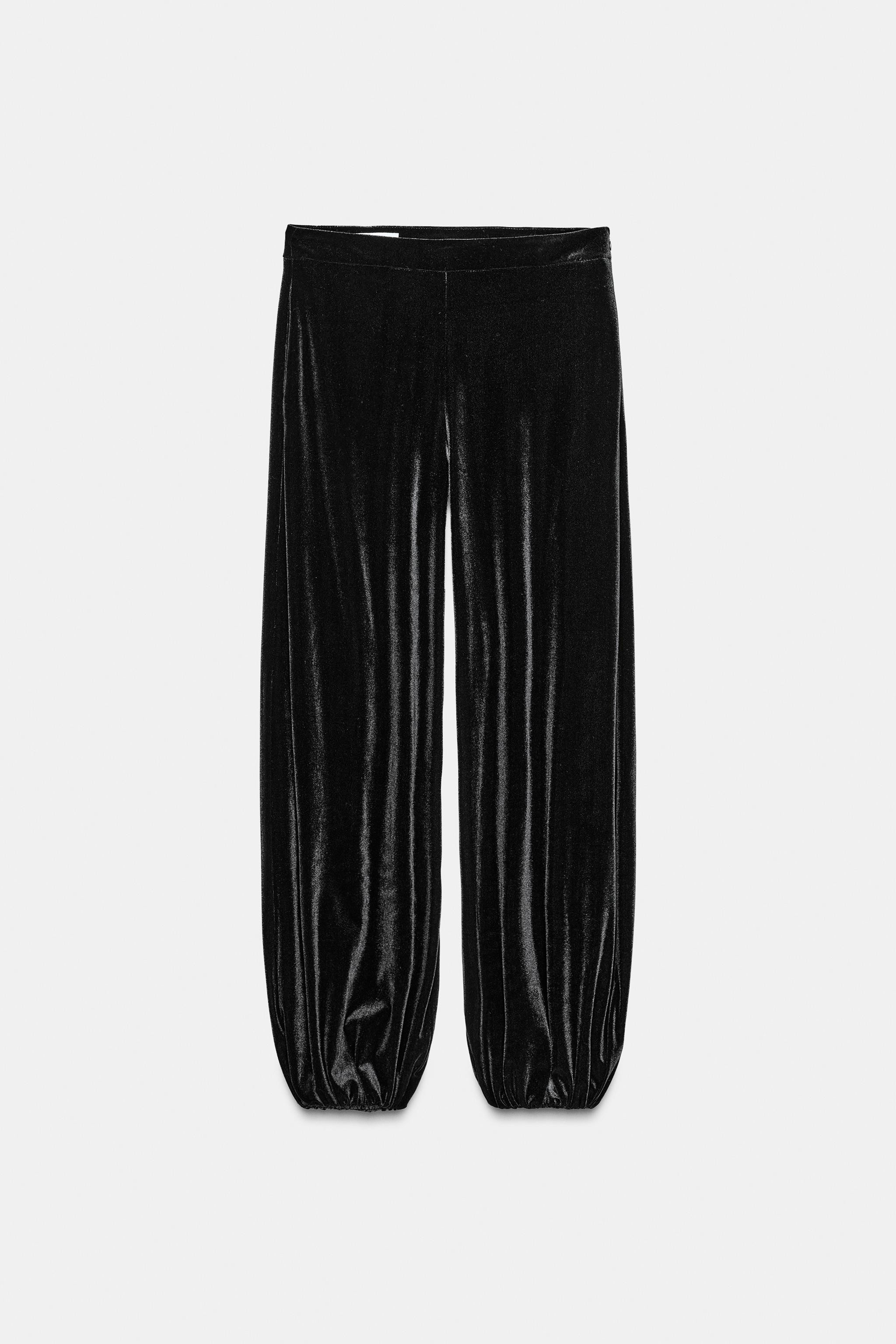 VELVET PANTS | Zara US
